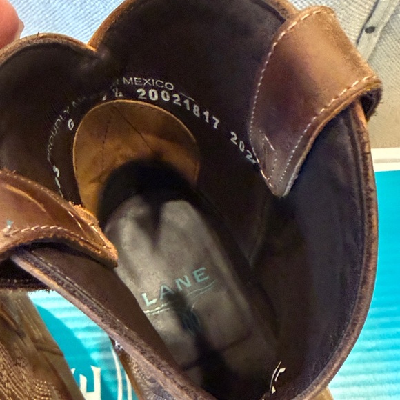 Brown Leather Western Boot - Picture 3 of 5